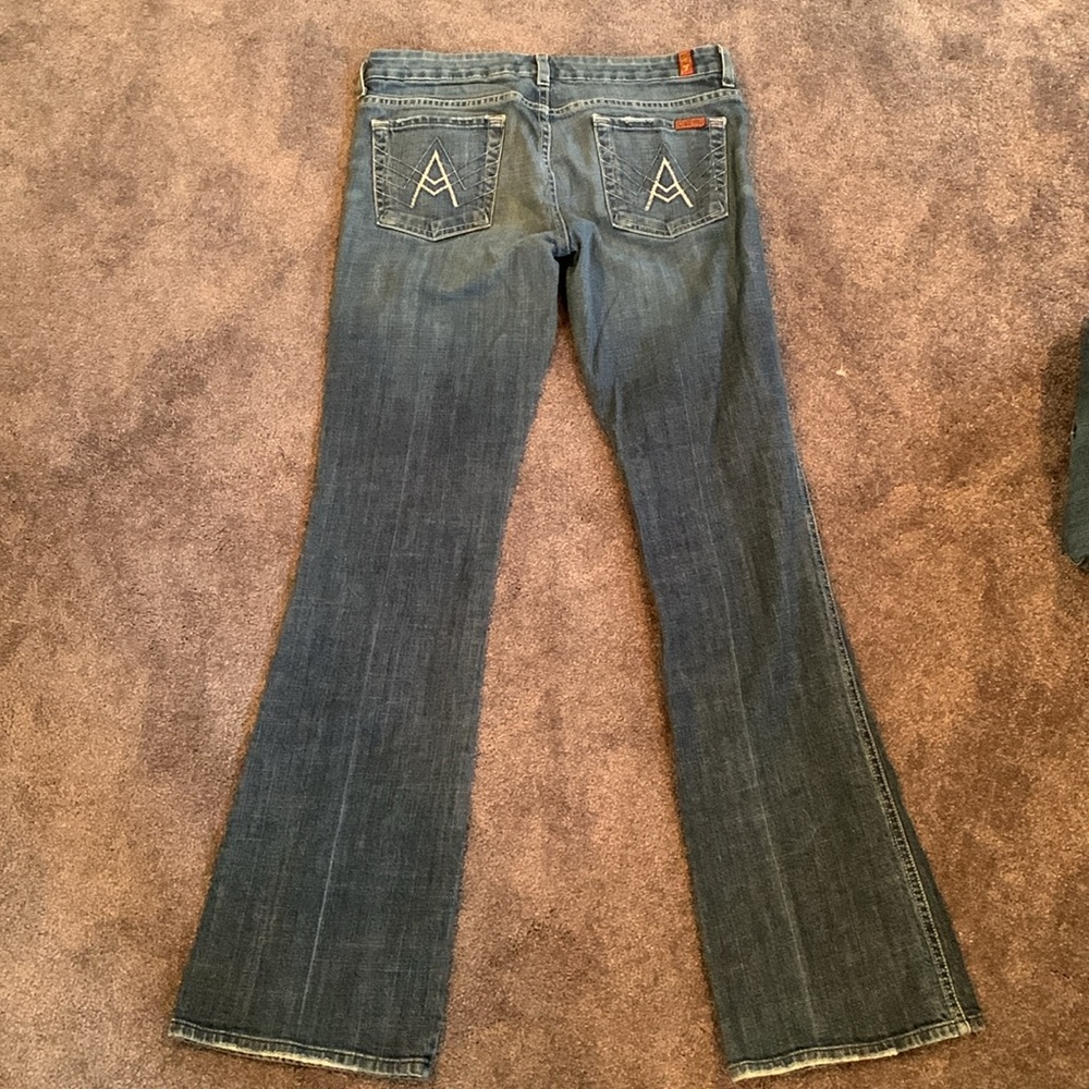 7 for All Mankind A Line Jeans - Picture 2 of 5